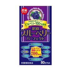 Wellness Japan Scandinavian Blueberry Perfect Экстракт скандинавской черники и 7 активных компонентов для здоровья глаз 80 таблеток