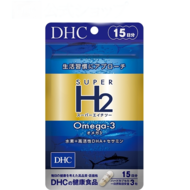 DHC Super H2 Omega-3 Биодобавка с гидрогеном и жирными кислотами DHA, EPA и DPA 60 капсул на 15 дней