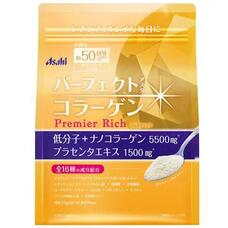 Asahi Collagen Premier Rich Низкомолекулярный коллаген с наноколагеном плюс 16 компонентов для красоты и молодости 378 г