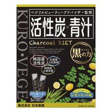 Nihon Yakuken Японский зеленый сок Аодзиру Угольная диета 3 гр 30 саше