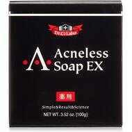 Dr. Ci: Labo Acneless Soap EX Твердое мыло для умывания против акне и воспалений 100 гр