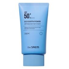 Крем для лица солнцезащитный SPF50 Eco Earth Power All Protection Sun Cream 50 гр