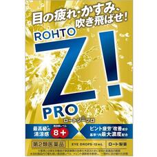 Японские капли для глаз Rohto Z! Pro