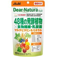 Asahi Dear Natura Витамины 48 овощей, клетчатка и молочнокислые бактерии № 240