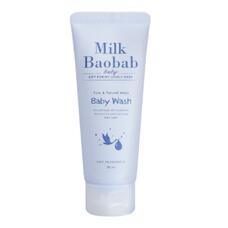 MILK BAOBAB Baby&Kids Детский гель для душа MilkBaobab Baby Wash (All in one) Travel Edition 70мл
