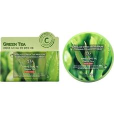 Очищающий крем для снятия макияжа с экстрактом зеленого чая LEBELAGE Green Tea Moisture Cleaning Cleansing Cream, 300 мл