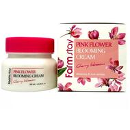 Крем для лица с вишневым цветом FarmStay Pink Flower Blooming Cream Сherry Blossom 100 мл