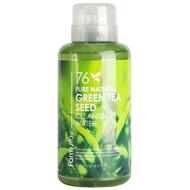 Очищающая вода с экстрактом зеленого чая FarmStay 76 Pure Natural Green Tea Seed Cleansing Water, 500 мл