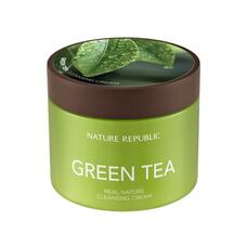 Крем очищающий с экстрактом зеленого чая NATURE REPUBLIC Real Nature Cleansing Cream (Green Tea) 200 мл