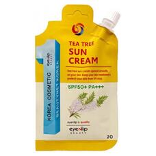 Крем для лица солнцезащитный EYENLIP SPF50 + / PA +++ TEA TREE SUN CREAM 20 гр