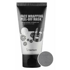 Маска-пленка для лица Berrisom Face Wrapping peel off pack–Black 50 мл
