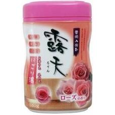 Соль для ванны Fuso Kagaku с бодрящим эффектом и ароматом роз (банка 680 гр.)