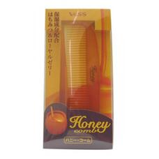 Vess  Honey Brush / Расчёска для увлажнения и придания блеска волосам с мёдом и маточным молочком пчёл (складная)