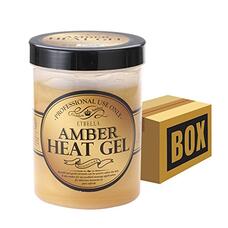 Amber Heat Gel Профессиональный горячий массажный гель с янтарем для похудения и активного лифтинга 1000 гр