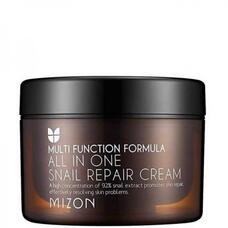 Крем для лица Mizon All in One Snail Repair Cream Крем для лица с 92% экстрактом улитки для проблемной кожи 120 гр