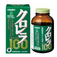 Высокоочищенная хлорелла с витаминами группы В Orihiro Chlorella № 1550