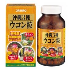 Комплекс для восстановления печени Orihiro 3 вида куркумы № 420