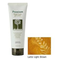 Гель-маникюр для волос (латте) GAIN COSMETIC Haken Premium Pearll Pure Gel Color-Latte Light Brown 220 гр