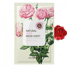 Маска тканевая с экстрактом розы THE SAEM Natural Rose Mask Sheet 21мл