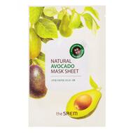 Маска тканевая с экстрактом авокадо THE SAEM Natural Avocado Mask Sheet 21мл