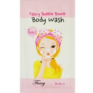 Гель для душа персиковый пробник FASCY (Sample) Bubble Bomb Body Wash Peach