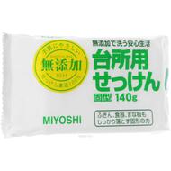 Мыло для стирки и применения на кухне MIYOSHI на основе натуральных компонентов 140г