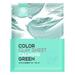 Маска для лица глиняная листовая BERRISOM G9 SKIN COLOR CLAY SHEET CALMING GREEN 20 гр