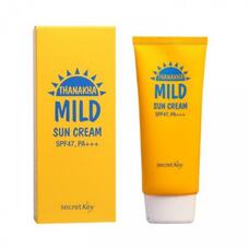 Крем мягкий солнцезащитный SECRET KEY Thanakha Mild Sun Cream SPF47,PA+++  100 гр