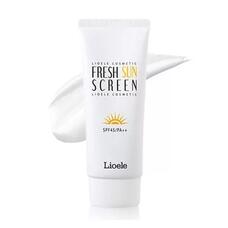 Крем солнцезащитный Lioele SPF 45 PA++Lioele Fresh Sun Screen, SPF 45 PA++ (Renewal) 80 мл