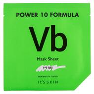 Маска для лица IT`S SKIN POWER 10 FORMULA VB с витамином B (восстанавливающая) 25 мл