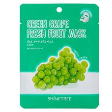 Маска для лица SHINETREE FRESH FRUIT с экстрактом зеленого винограда 23 г