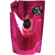 Бессиликоновый шампунь для волос для придания объема с цветочно-фруктовым ароматом (мягкая экономичная упаковка) SHISEIDO MA CHERIE 380 мл