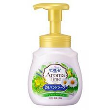Пенное мыло для рук с антибактериальным эффектом KAO Biore U Aroma Time с ароматом свежей травы 230 мл