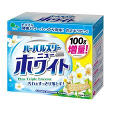 Mitsuei Herbal Three Стиральный порошок с дезодорирующими компонентами, отбеливателем и ферментами (с цветочным ароматом) 0,9 кг 