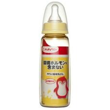 Пластиковая бутылочка для кормления с силиконовой соской (с узким горлышком) Chu-Chu BABY JEX 240 мл